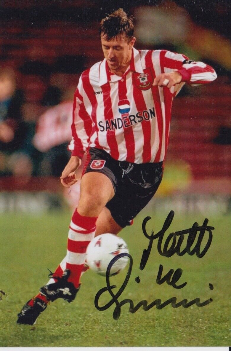 MATT LE TISSIER HAND SIGNED 6X4 Photo Poster painting SOUTHAMPTON FOOTBALL AUTOGRAPH 21