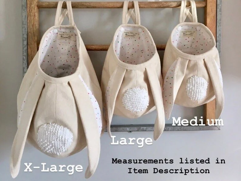 Easter 49% OFF🔥Fabric Hanging Easter Bunny Ears Baske