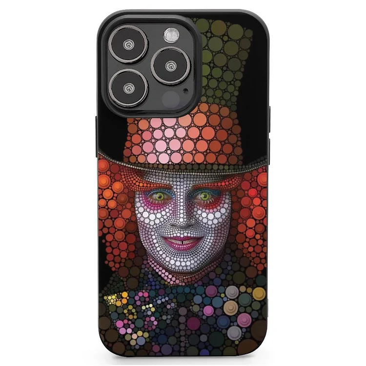 Mad Hatter - Johnny Depp Mobile Phone Case Shell For IPhone 13 and iPhone14 Pro Max and IPhone 15 Plus Case - Heather Prints Shirts