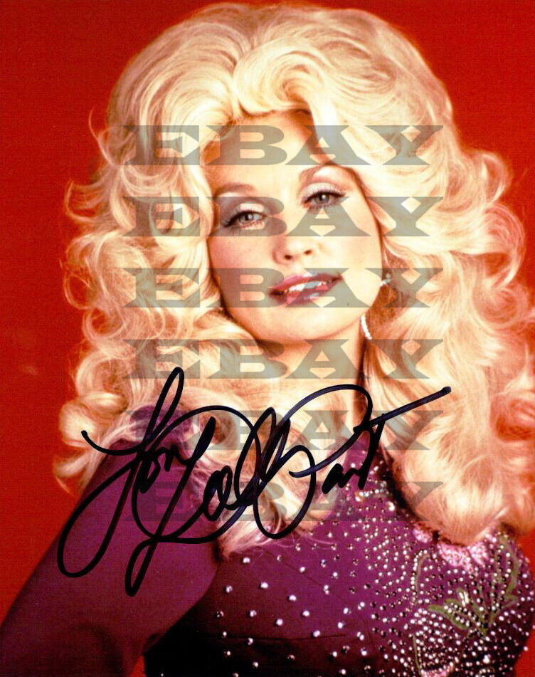 Dolly Parton Autographed signed 8x10 Photo Poster painting Reprint