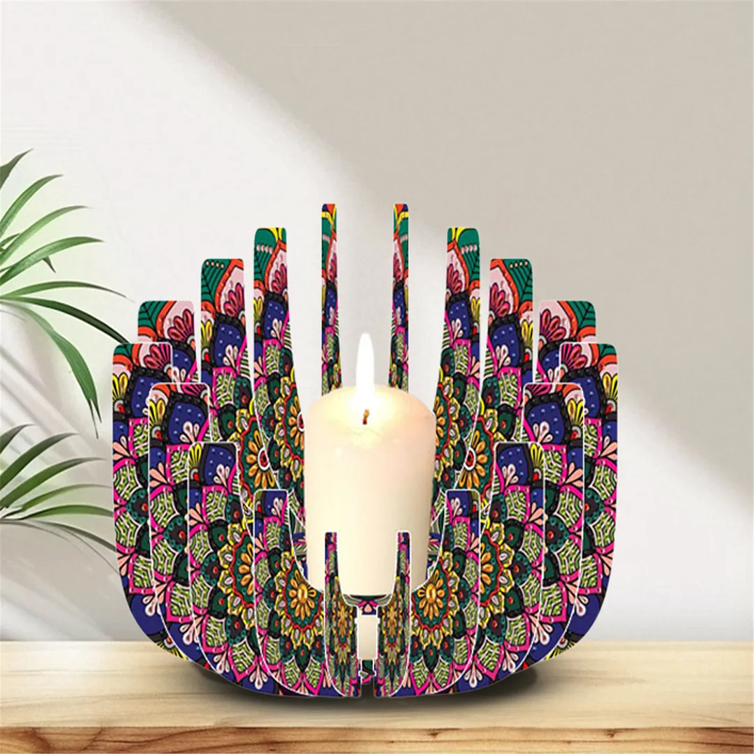 DIY Diamond Art Painting Kits of Candle Holder for Aromatherapy & Home Decor