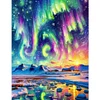 (50*60cm)Aurora - Full Round Drill Diamond Painting
