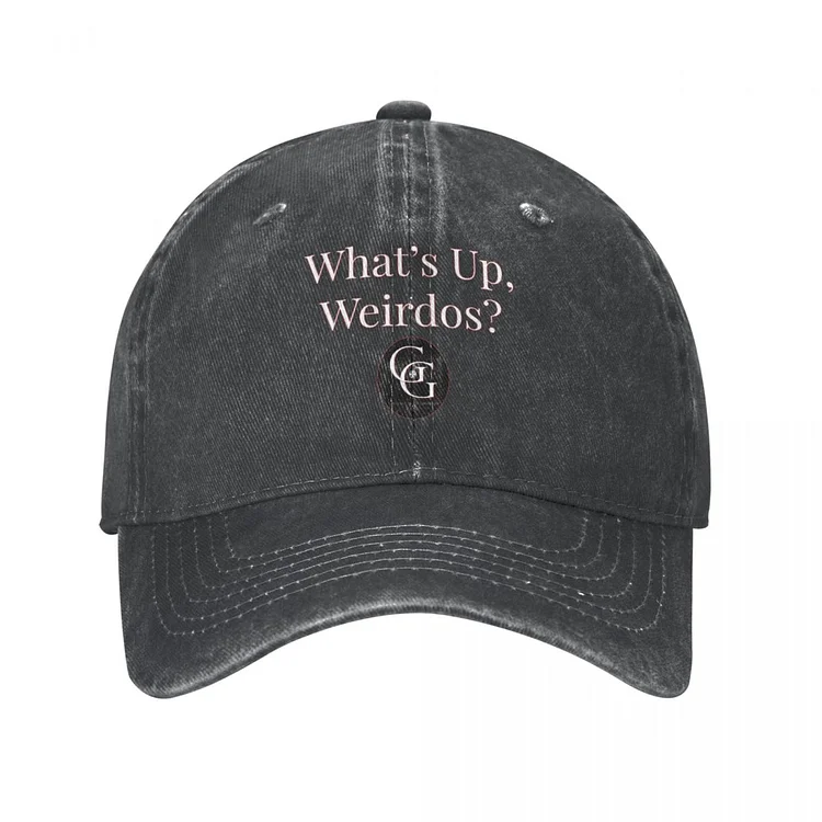 Whats Up, Weirdos? Cowboy Hat Brand Man Caps Snap Back Hat Hat Man For The Sun WomenS Beach Hat MenS