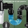 【Buy One Get One 】Wash Basin Drain Pipe Anti-Odor Artifact Drainage Pipe Accessories