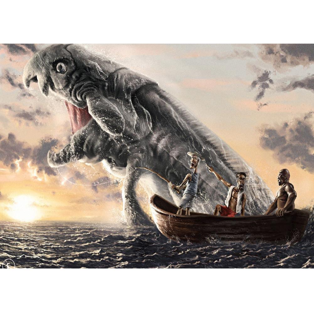 

Sea Monster-Round Drill Diamond Painting-40*30CM, 501 Original