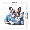 French Bulldog-11CT Stamped/Counted Cross Stitch 40*40cm/15.75*15.75in