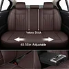 MINGBRON Car Seat Covers,Car Seat Protector Waterproof,Seat Covers Full Set, Car Seat Protectors,Automotive Seat Covers Fit for Most Cars Brown