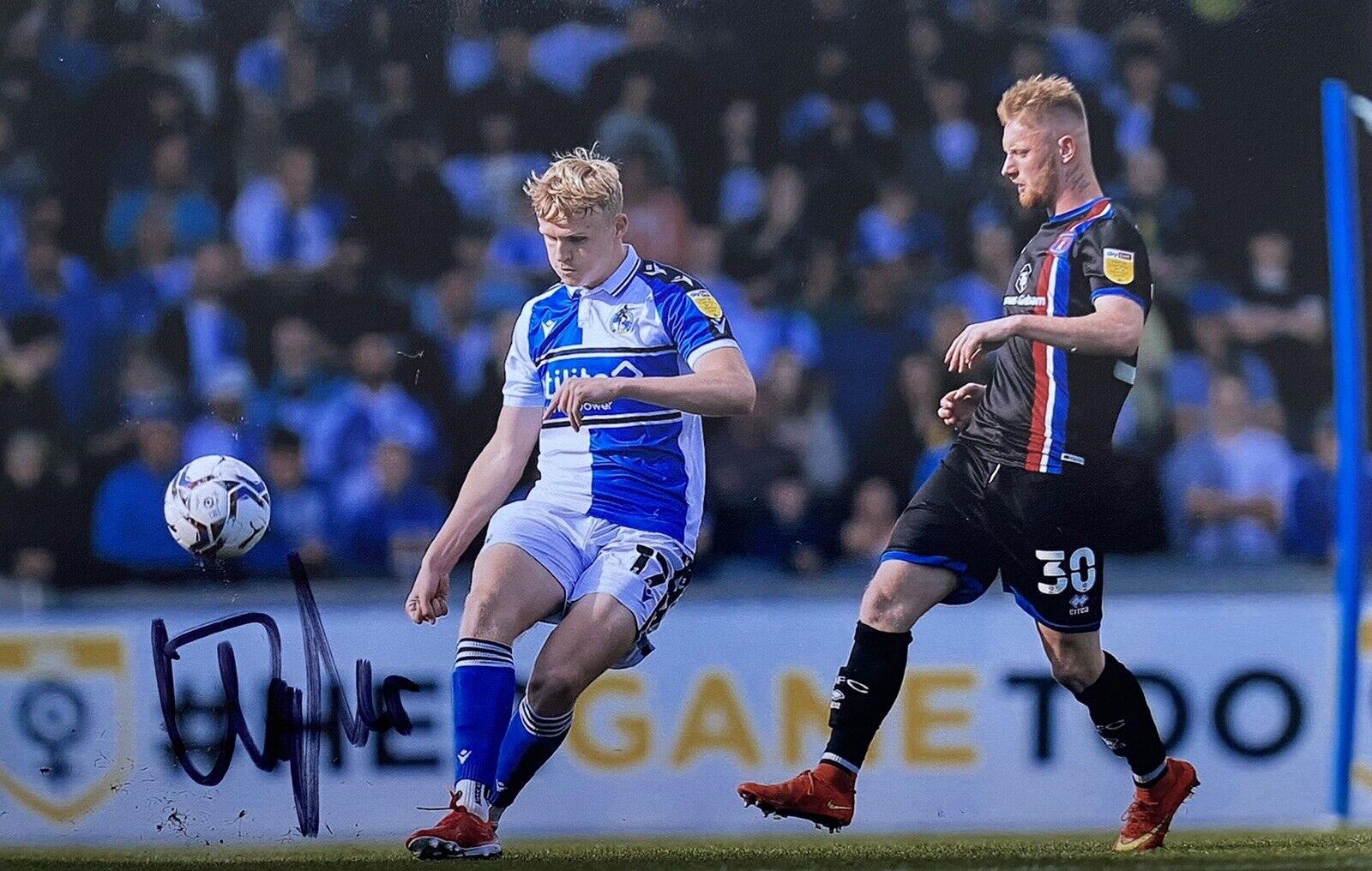 Connor Taylor Genuine Hand Signed Bristol Rovers 6X4 Photo Poster painting