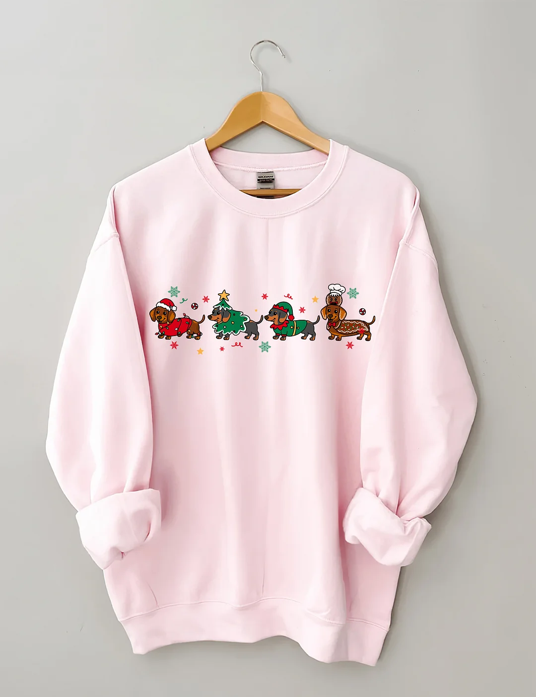 Funny Christmas Dachshund Dog Sweatshirt