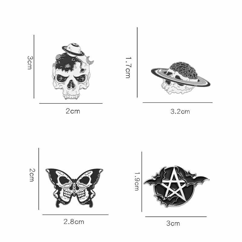 Casual Minimalist Streetwear Pin Geometric Cartoon Character Alloy Plating Unisex Brooches