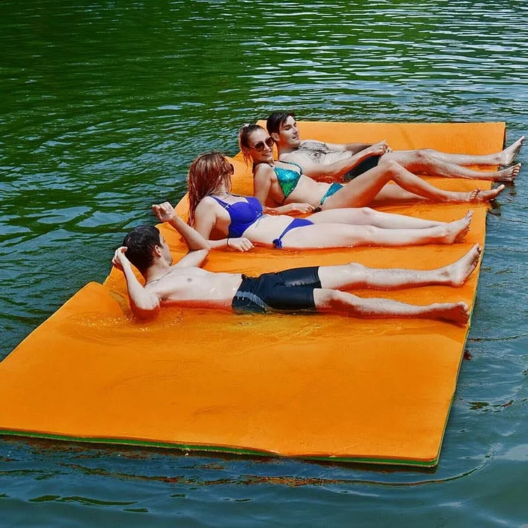 12' x 6' 3 Layer Tear-Resistant XPE Foam Floating Water Pad