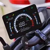 LED Digital Motorcycle Speedometer Adjustable Motorbike Dashboard Larger Board