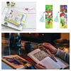 2pcs DIY Flower Special Shaped Drill Tassel Diamond Painting Bookmark Kit