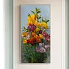 >SALE<Diamond Painting Flowers Full Round Wall Picture 45x85cm (LG019)