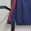 2025/2026 Bayern Munich Reversible Windbreaker Dark Blue Football Shirt  1:1 Thai Quality