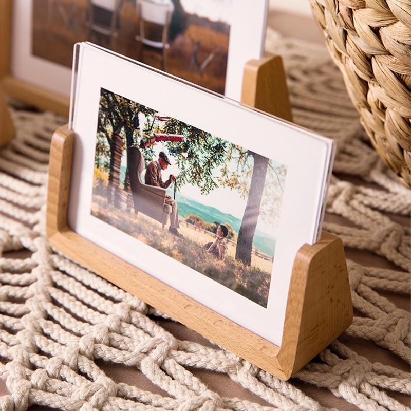 4''x 6'' Rectangular Wood Base Picture Frames