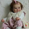 20'' Haley Reborn Baby Doll - Realistic And Lifelike Toddler Baby Girl with "Heartbeat" and Sound - RBBI-Myrebornbabydoll&reg; Myrebornbabydoll&reg;