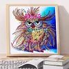 Owl - Special Shaped Diamond Painting  30x30cm