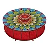 DIY Wooden Diamond Art Painting Storage Box Kit with Rotate Lid Diamond Art Painting Holder Box for Adults Beginners Home Office Decor