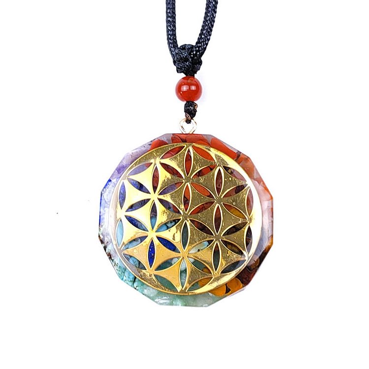 Chakra Healing Orgone Necklace