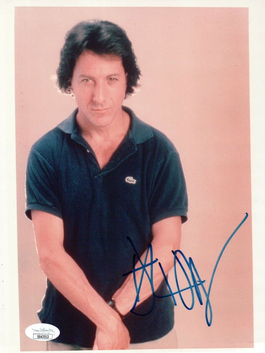 Dustin Hoffman Signed Autographed 8X10 Photo Poster painting Polo Shirt Rain Man JSA SS43513