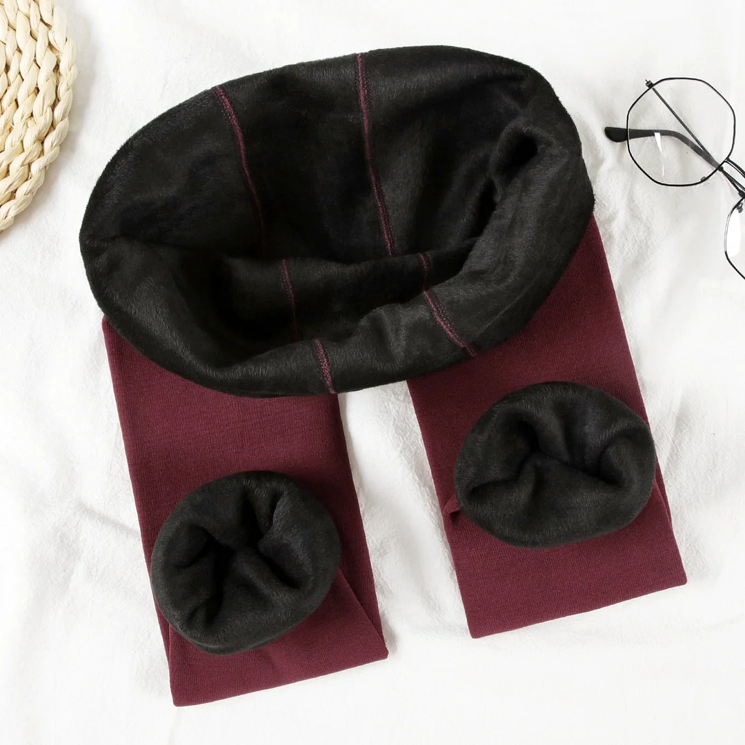 ATHVOTAR Winter Warm Leggings Women High Waist Thicken Thermal Leggins Velvet Elasticity Super Slim Legging Women