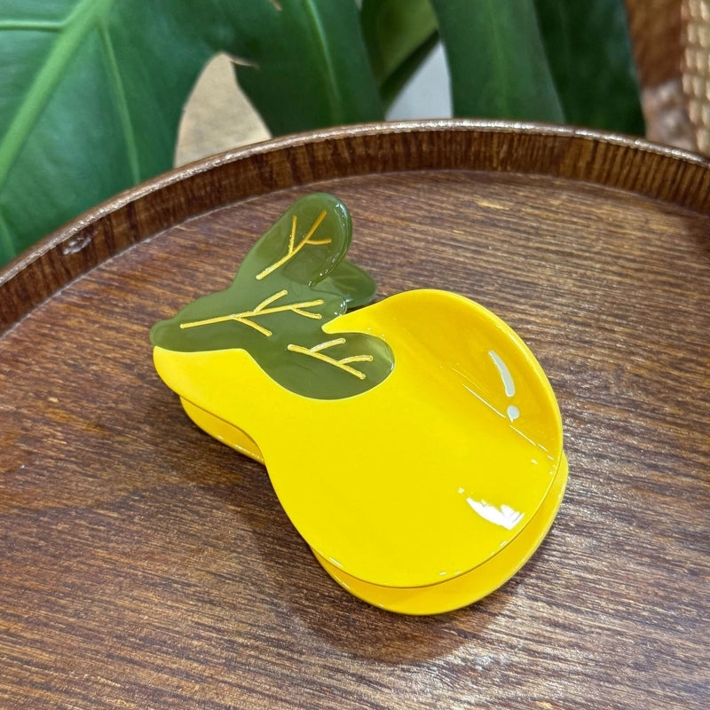 Cute Minimalist Women’s Fruit Acetic Acid Sheets Hair Claws