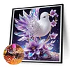 Crystal Bird-Full Round Diamond Painting 30*30CM