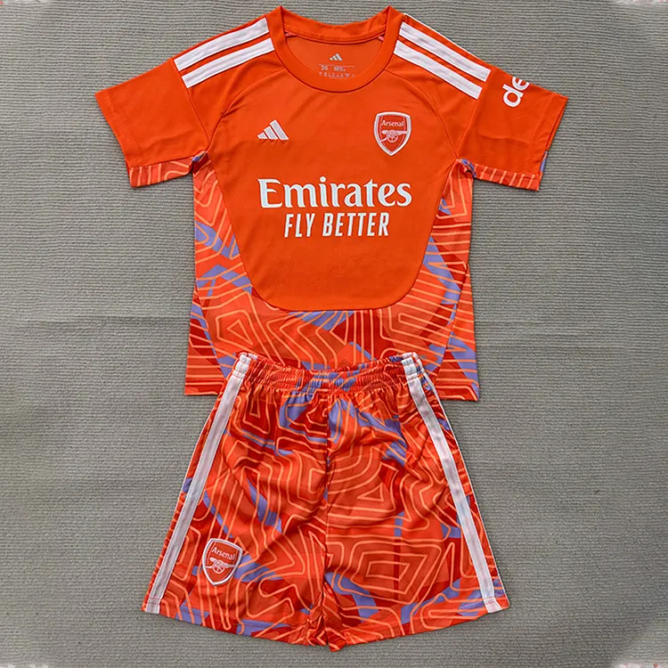 Kids Arsenal 26/27 GK Football Jersey 1:1 Thai Quality