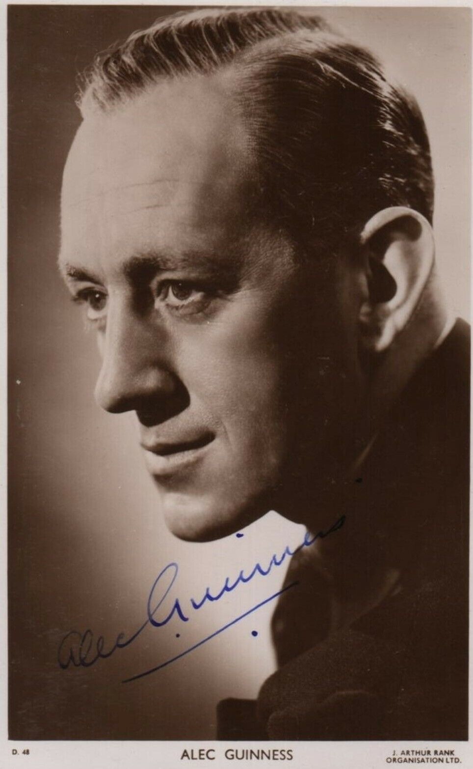 ALEC GUINNESS Signed Photo Poster paintinggraph - Film Actor - preprint