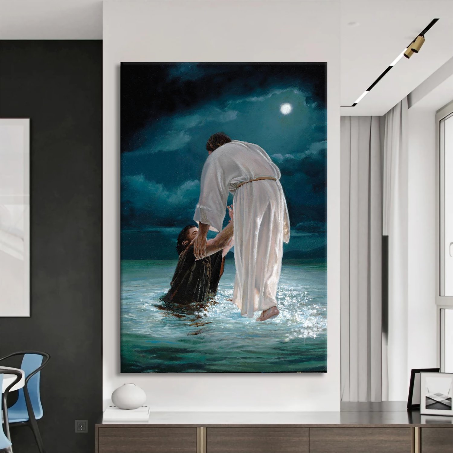 Don't be afraid Canvas Wall Art