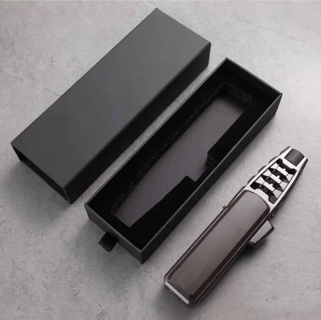 (🌲Early Christmas Sale- SAVE 48% OFF) - Windproof straight torch blue flame lighter