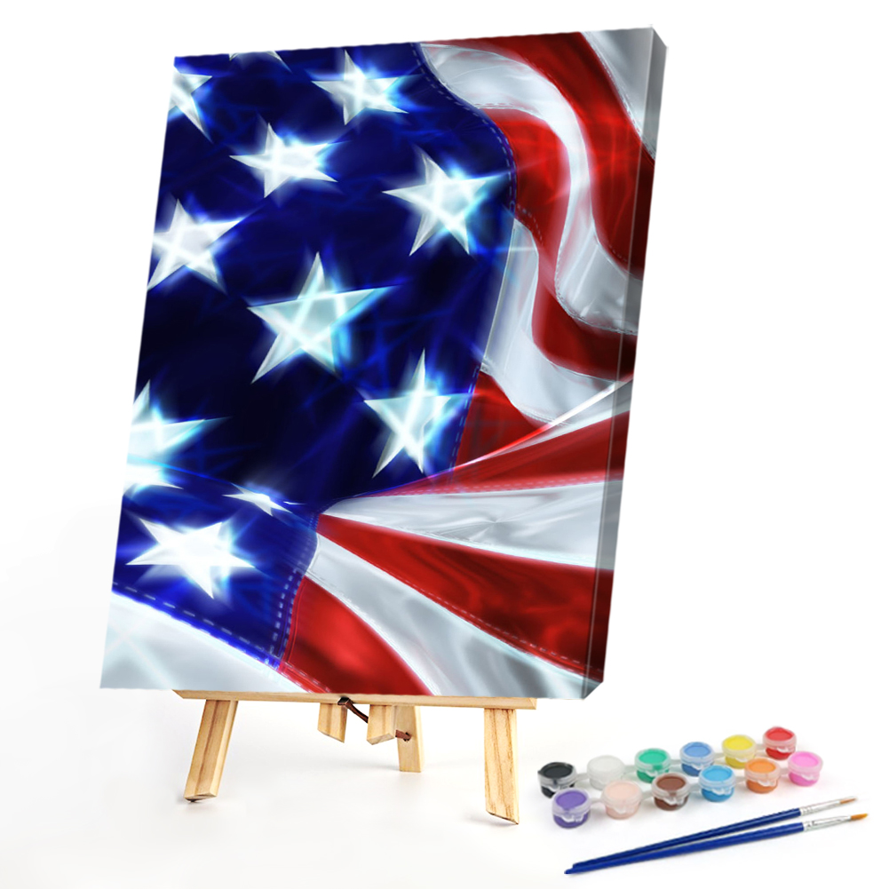 

40*50CM - Paint By Numbers - Independence Day, 501 Original