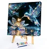 (US Only)Paint By Numbers Kit On Canvas DIY Oil Art Hummingbird Picture Home Decor40x40cm