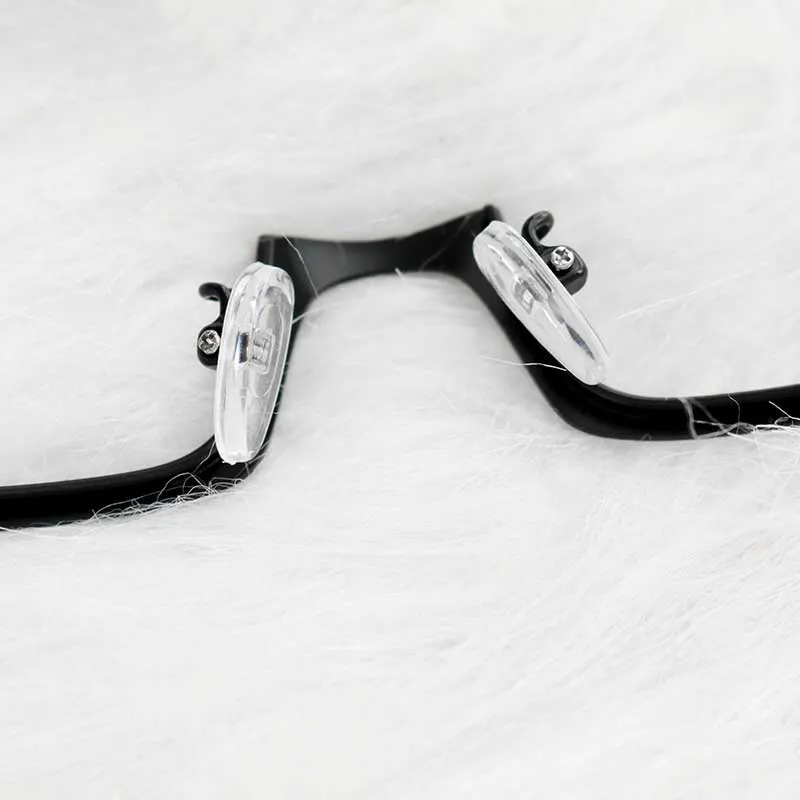 Half-Rim Glasses Frame Without Lenses