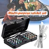 Screwdriver, Electronic Repair Kit and Security Bit Set,24pcs Household Multifuctional Ratchet Screwdriver Set with Detachable Handle