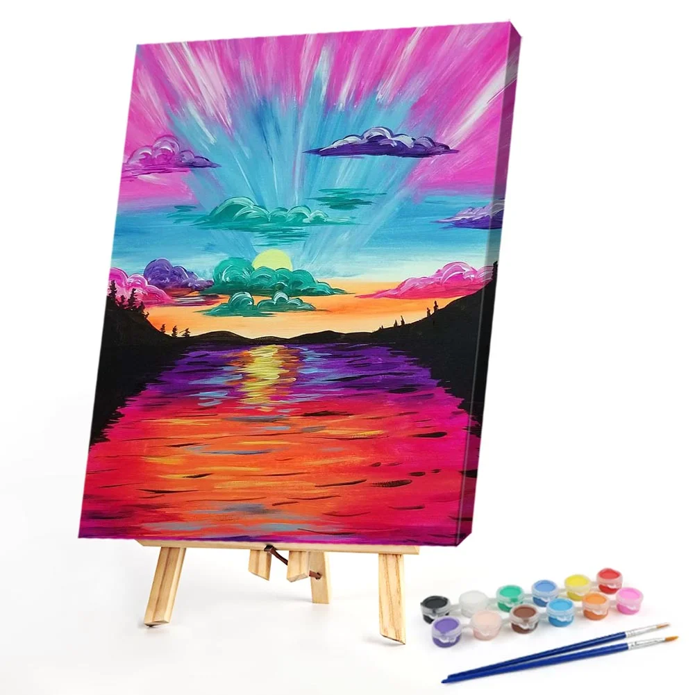 Beach Sunset - Paint By Numbers(40*50CM)