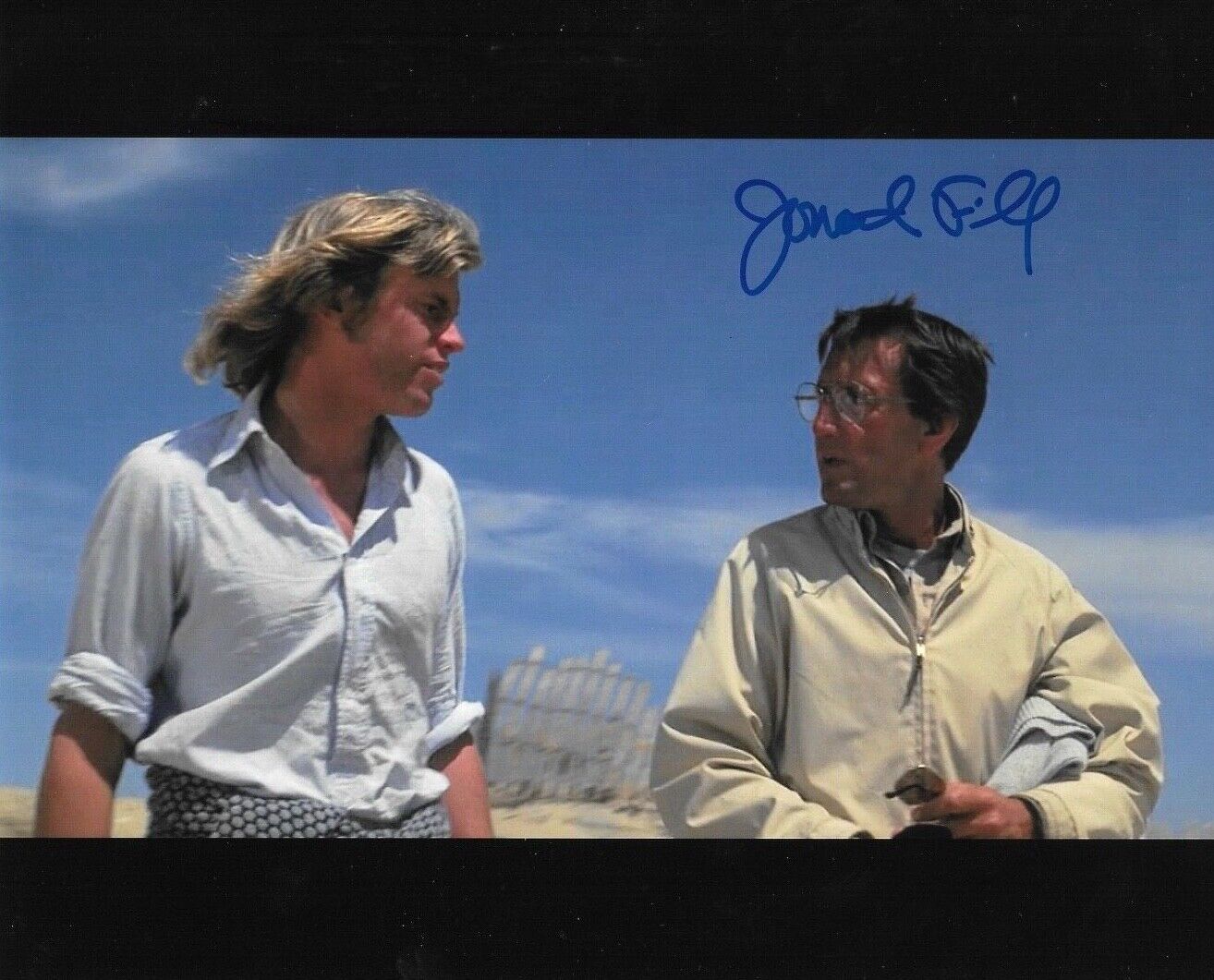 * JONATHAN FILLEY * signed 8x10 Photo Poster painting * JAWS * PROOF * COA * 7