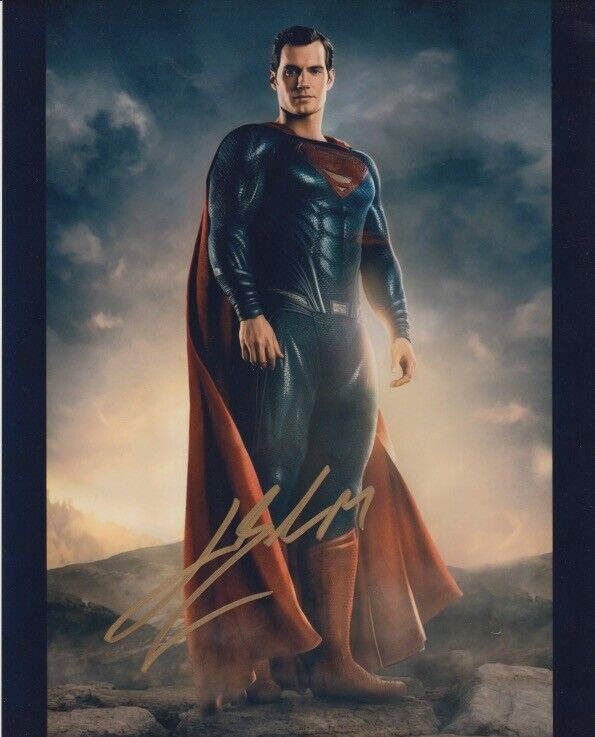 Henry Cavill (Superman) signed 8x10 Photo Poster painting