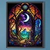 uk.everydayedeals (Limited Stock)Diamond Painting - Round AB Drills - Witch of Moon(45*55cm)