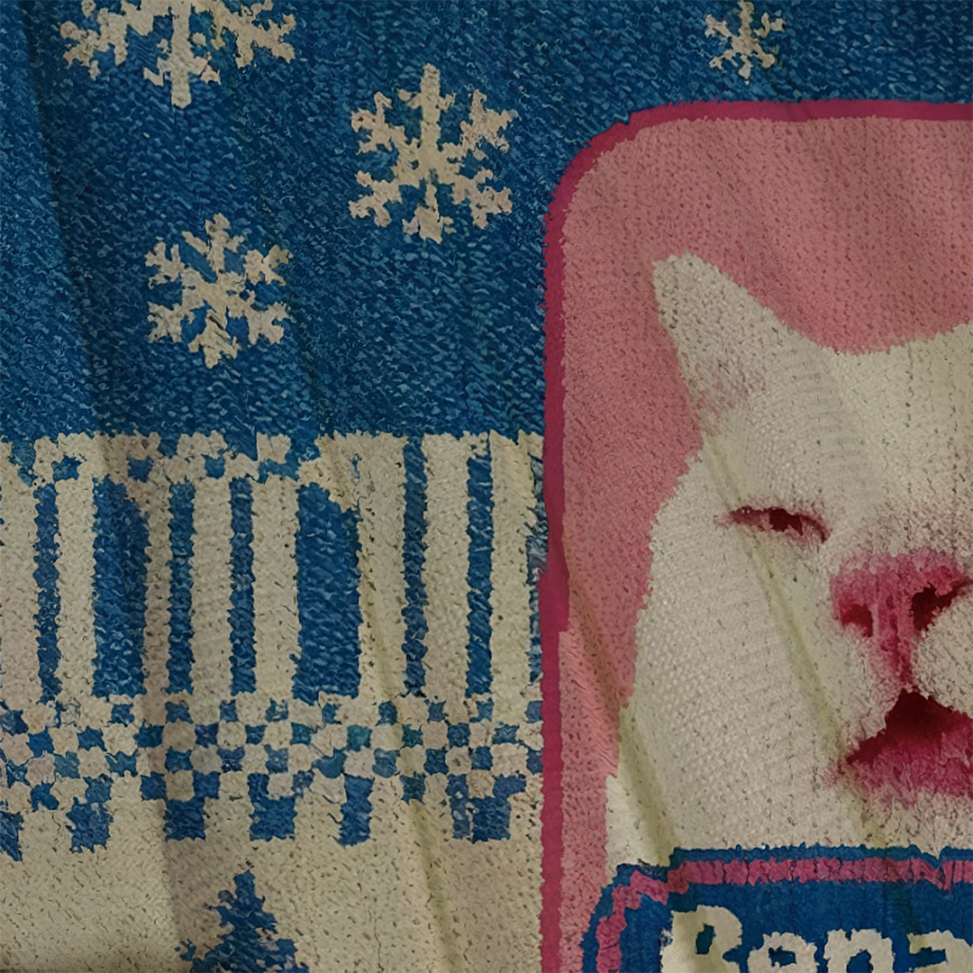 Cat Christmas Sweatshirt-inspireuse