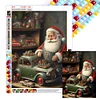 Diamond Painting -5D Full Square Drill Santa