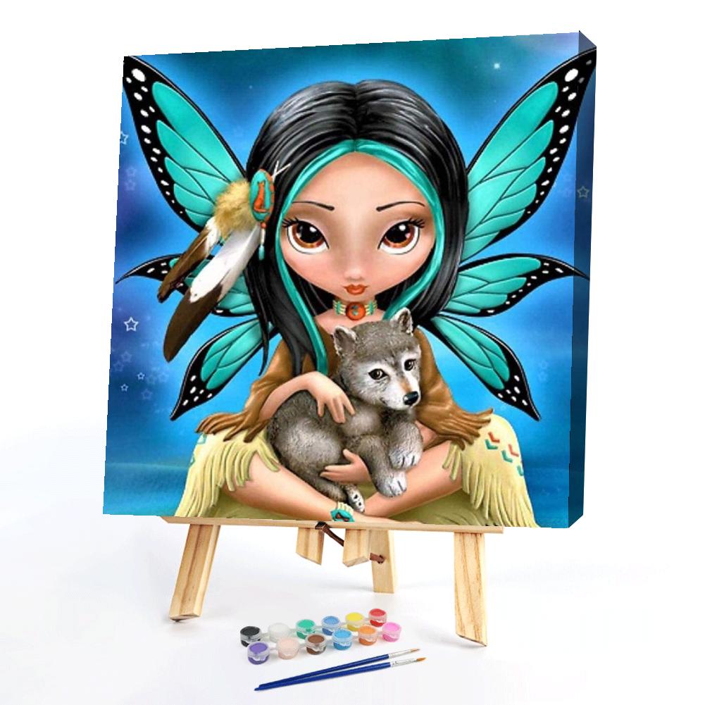 

40*40CM - Paint By Numbers - Elf, 501 Original