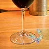 2 Stück Buchstabe l Weinglas Charms - 5d DIY Handwerk Anhänger