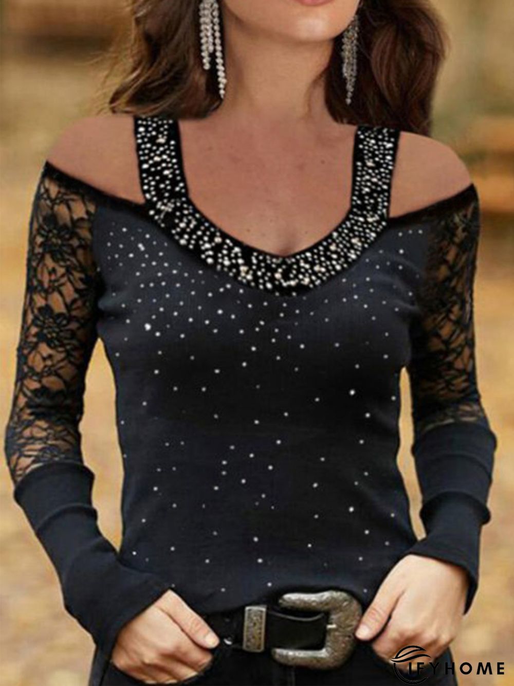 Vintage Long Sleeve Top | IFYHOME