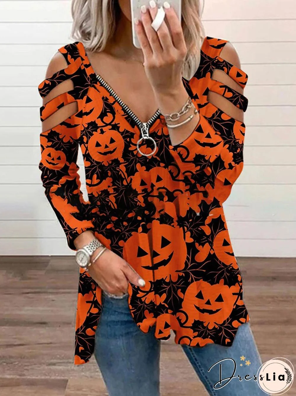 Cotton Cartoon Vintage Tops