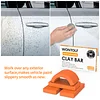 Wontolf Midium Car Clay Bars Auto Detailing 4 Pcs Premium Grade Magic Clay Bar Kit Car Detailing Kit with Washing and Adsorption Capacity for Car Detailing Car Wash Clean 4x100g