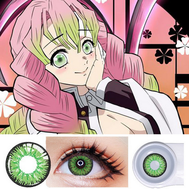 Demon Slayer Mitsuri Kanroji Contact Lenses(12 months wear)