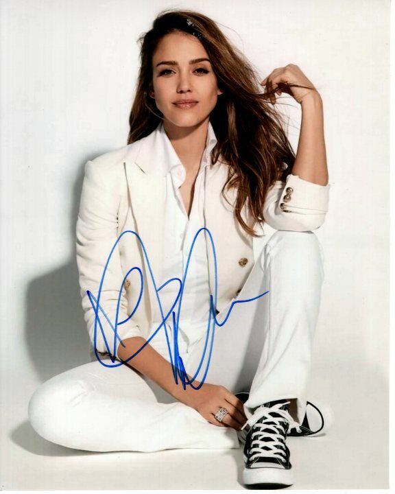 JESSICA ALBA Signed Autographed Photo Poster painting