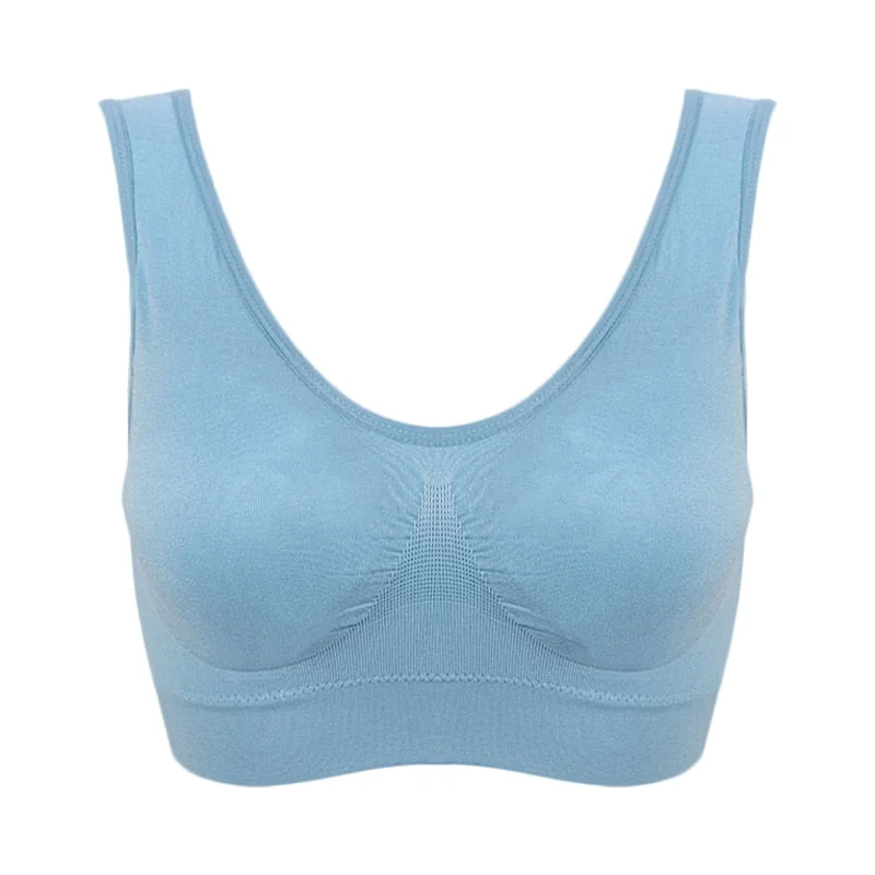 Plus Size Bras For Women Seamless Bra With Pads to 4XL 5XL Bralette Push Up Brassiere Vest Wireless Active fashion underwear